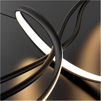 Modern Minimalist LED Pendant Light for Dining Room and Centerpiece Lighting