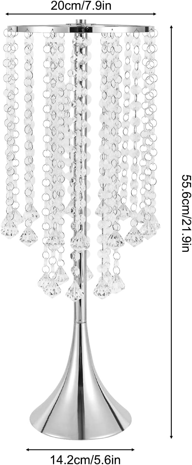 💎✨ Crystal Wedding Centerpiece Decor | Elegant Table Vase Ornament 🏡💫